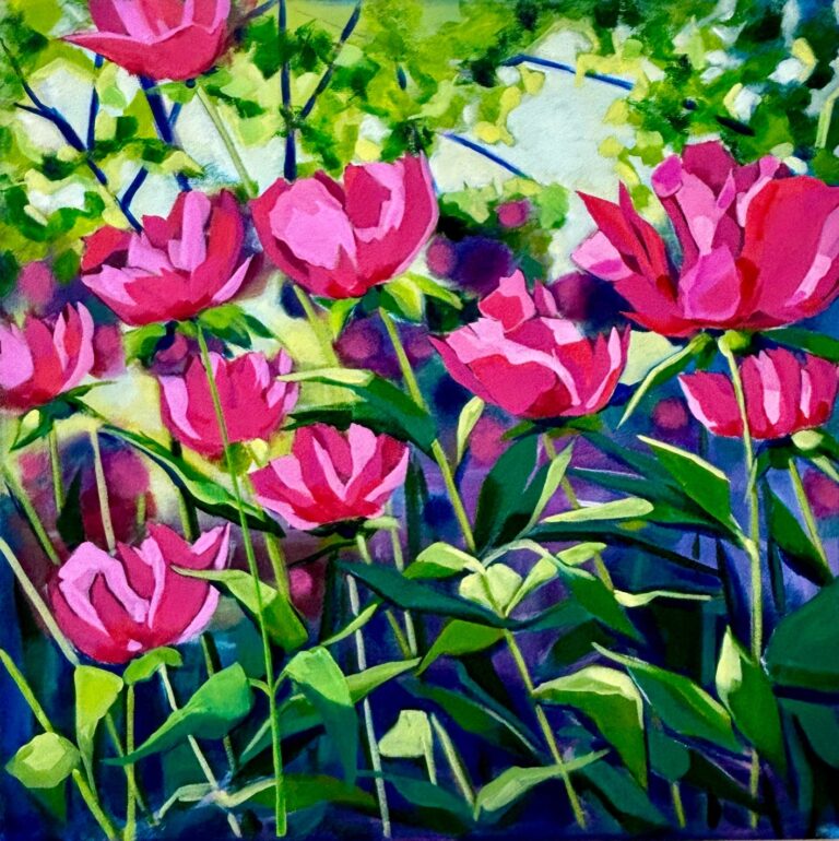 Pink in the Forest by Cindy Kaufman