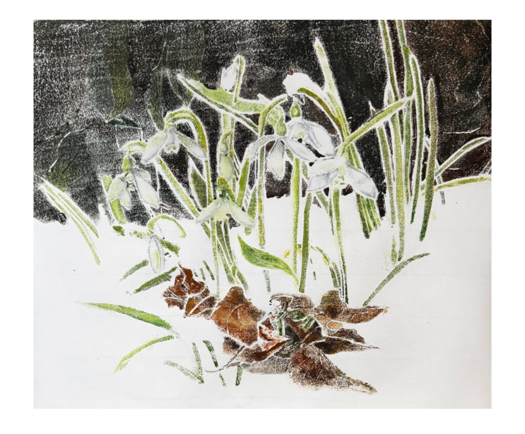 Patricia Hunsinger&nbsp;• <em>From Cold Darkness to Fragile Joy II</em>&nbsp;• Watercolor on paper&nbsp;• 14″×&nbsp;11″&nbsp;• $450.00<a class="purchase" href="https://state-of-the-art-gallery.square.site/product/patricia-hunsinger-from-cold-darkness-to-fragile-joy-ii/ZXO7C4P2TA2A7PRQN3JRTOAX" target="_blank">Buy</a>