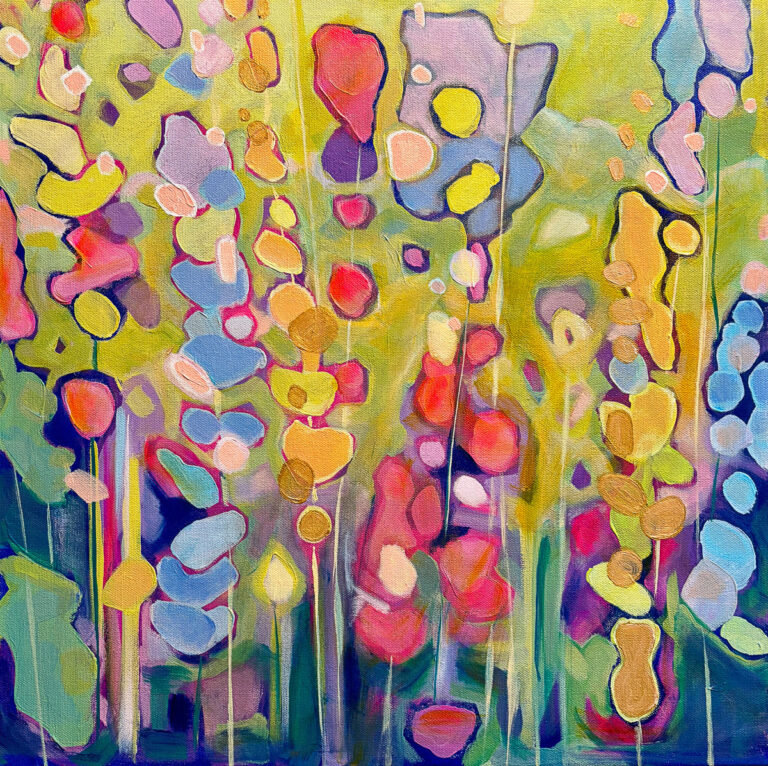 Floating Petals by Cindy Kaufman