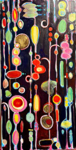 Cindy Kaufman&nbsp;• <em>Night Lights</em>&nbsp;• Acrylic on gallery-wrapped canvas, edges finished&nbsp;• 15″×&nbsp;30″&nbsp;• $900.00<a class="purchase" href="https://state-of-the-art-gallery.square.site/product/cindy-kaufman-night-lights/AT3AWH4KTJBMEKQQGAV23QZO" target="_blank">Buy</a>
