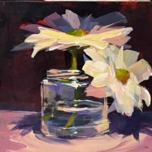 Sheila Danko&nbsp;• <em>You Bright Thing</em>&nbsp;• Acrylic on Masonite board&nbsp;• 6″×&nbsp;6″&nbsp;• NFS