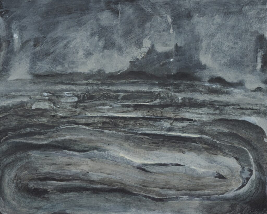 Bradley Butler&nbsp;• <em>Mistaken</em>&nbsp;• Acrylic on panel&nbsp;• 10″×&nbsp;8″&nbsp;• $350.00