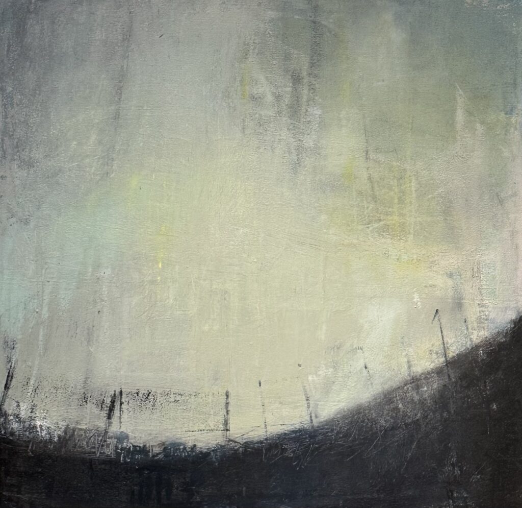 Ileen Kaplan&nbsp;• <em>Open Sky</em>&nbsp;• Oil on canvas&nbsp;• 28″×&nbsp;29″&nbsp;• $1,800.00