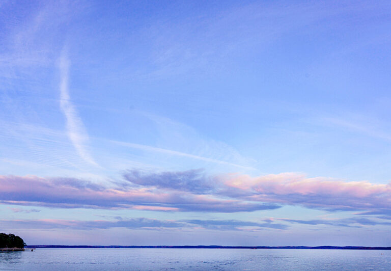 Dusk at Hull's Cove, Mt. Desert Island, ME by David Watkins