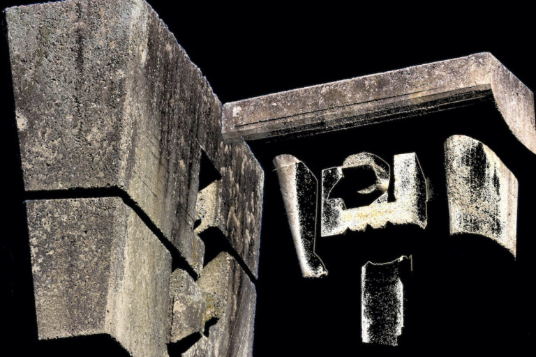 Ridenour_Cement Sculpture Abstract