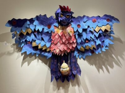 Jane Dennis&nbsp;• <em>Blue Harpy with Broken Egg</em>&nbsp;• NFS