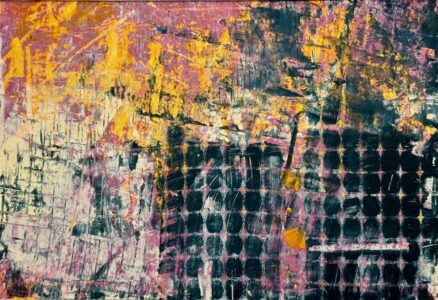 Sheila Danko&nbsp;• <em>Fire Light</em>&nbsp;• Oil and cold wax on arches huile, matted and framed&nbsp;• 14″×&nbsp;11″&nbsp;• $185.00<a class="purchase" href="https://state-of-the-art-gallery.square.site/product/sheila-danko-fire-light/RWUNWCYP6YJRY7SZF2HRYTY6" target="_blank">Buy</a>