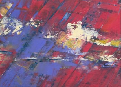 Sheila Danko&nbsp;• <em>Light Storm</em>&nbsp;• Oil and cold wax on arches huile, matted and framed&nbsp;• 14″×&nbsp;11″&nbsp;• $185.00<a class="purchase" href="https://state-of-the-art-gallery.square.site/product/sheila-danko-light-storm/E5ESCQEKUOMU2ATTTX3HJQGR" target="_blank">Buy</a>