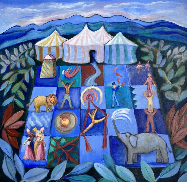 Blue Circus by Jane Dennis