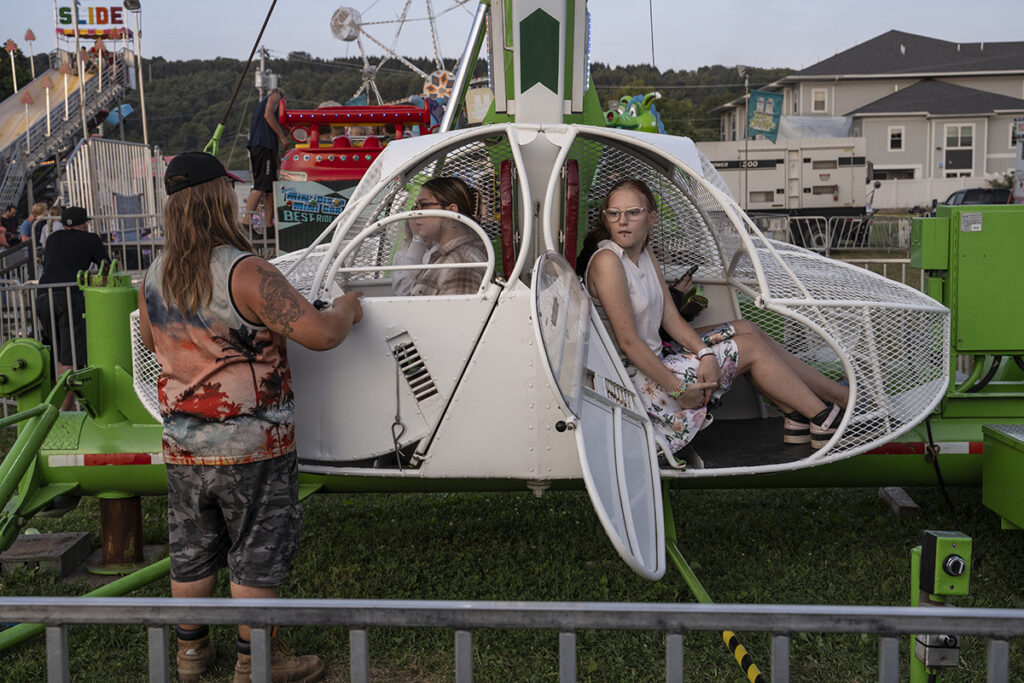 Harry Littell&nbsp;• <em>Cortland Jr Fair, 2024</em>&nbsp;• Archival digital print&nbsp;• 29″×&nbsp;40″&nbsp;• $1,250.00