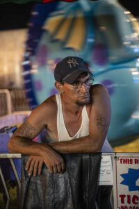 Harry Littell&nbsp;• <em>Cortland Jr Fair, 2024 d</em>&nbsp;• Archival digital print&nbsp;• 21″×&nbsp;28″&nbsp;• $475.00