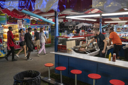 Harry Littell&nbsp;• <em>Trumansburg Fair, 2021</em>&nbsp;• Archival digital print&nbsp;• 21″×&nbsp;28″&nbsp;• $475.00